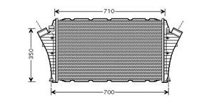 Cadillac Intercooler, inlaatluchtkoeler