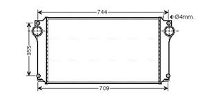 Toyota Intercooler, inlaatluchtkoeler