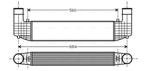 Ford Intercooler, inlaatluchtkoeler