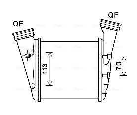 Skoda Intercooler, inlaatluchtkoeler