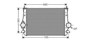 Ford Intercooler, inlaatluchtkoeler