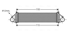 Volvo Intercooler, inlaatluchtkoeler