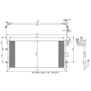 Nrf A/C condensor   35917