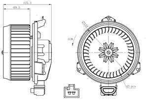 Daihatsu Interieurventilatie