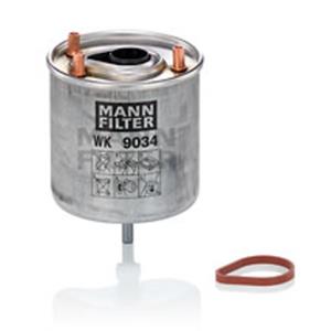 MANN-FILTER Kraftstofffilter FIAT,PEUGEOT,TOYOTA WK 9034 1611659480,190197,1906E6 Leitungsfilter,Spritfilter 9809721080,9672320980,MN982655,1611659480