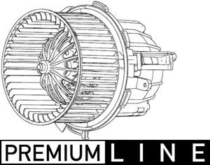 Audi Kachelventilator AB 115 000P Mahle