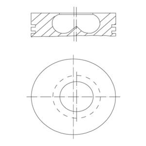 Mahle Zuiger  081 PI 00123 002