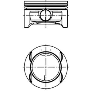 Kolbenschmidt Zuiger  40386620