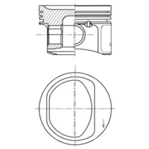 Kolbenschmidt Zuiger  41754610