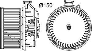 mahleoriginal Innenraumgebläse Mahle Original AB 259 000P