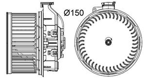 Seat Kachelventilator