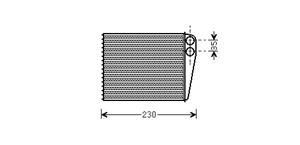 Mercedes-Benz Condensor Mini/mb A/b-class 04-