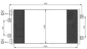 Ford Condensor, airconditioning