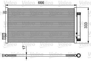 Fiat Condensor, airconditioning