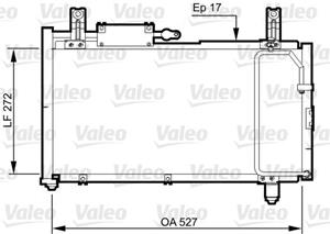 Suzuki Airco condensor