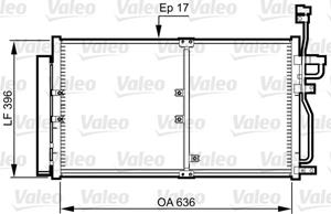 Chevrolet Airco condensor