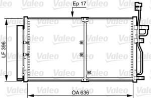 Chevrolet Airco condensor