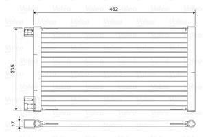 Fiat Condensor, airconditioning