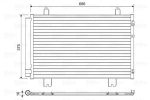 Lexus Condensor, airconditioning