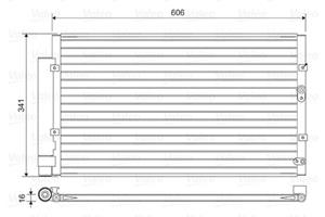 Subaru Condensor, airconditioning