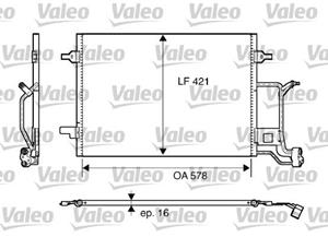 Audi Airco condensor