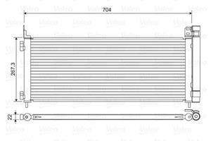 Toyota Condensor, airconditioning