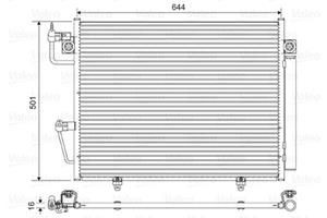 Mitsubishi Condensor, airconditioning