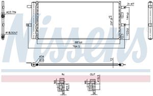 Ford Condensor, airconditioning