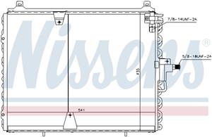 Mercedes-Benz Condensator, airconditioning