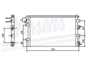 Chrysler Condensator, airconditioning