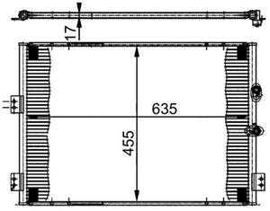 Toyota Condensor, airconditioning