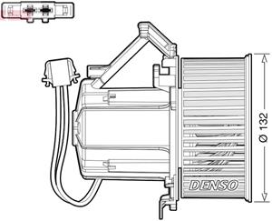 Audi Kachelventilator