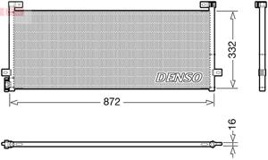 Volvo Condensor, airconditioning