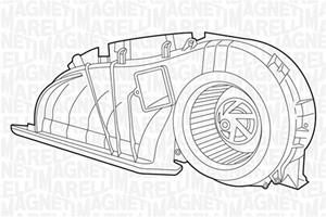 Renault Kachelventilator 069401324010 Magneti Marelli