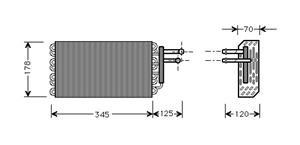 Mercedes-Benz VERDAMPER MBR129 (SL-Cl) 93-