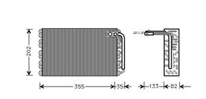 Peugeot Airco Verdamper -5/99