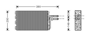 Volkswagen Verdamper Trasporter Rear 90-