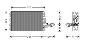 Volkswagen Verdamper Trasporter Front 90-