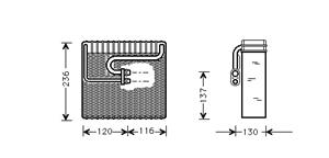 Daewoo Airco Verdamper -99