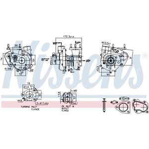 Nissens Turbocharger ** FIRST FIT **  93544