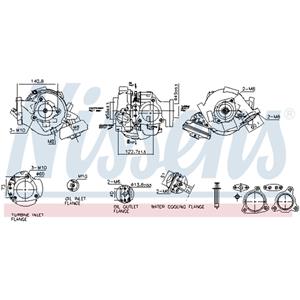 Nissens Turbocharger ** FIRST FIT **  93680