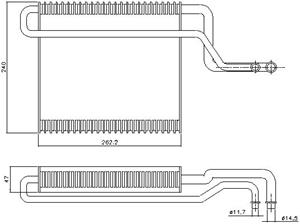 Mercedes-Benz Verdamper, airconditioning