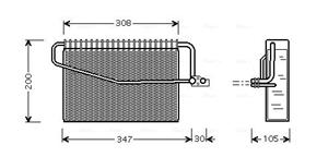 Mercedes-Benz Verdamper, airconditioning