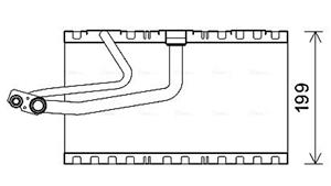 Mercedes-Benz Verdamper, airconditioning