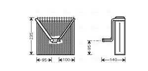 Seat Verdamper, airconditioning