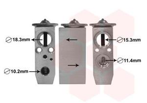 Expansionsventil, Klimaanlage Van Wezel 13001358