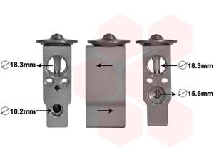 Expansionsventil, Klimaanlage Van Wezel 25001285