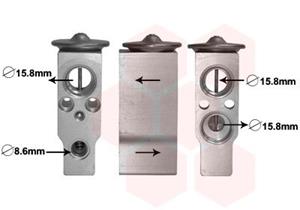 Expansionsventil, Klimaanlage Van Wezel 27001257