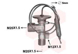 vanwezel Expansionsventil, Klimaanlage Van Wezel 82001322