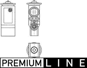 mahleoriginal Expansionsventil, Klimaanlage Mahle Original AVE 61 000P